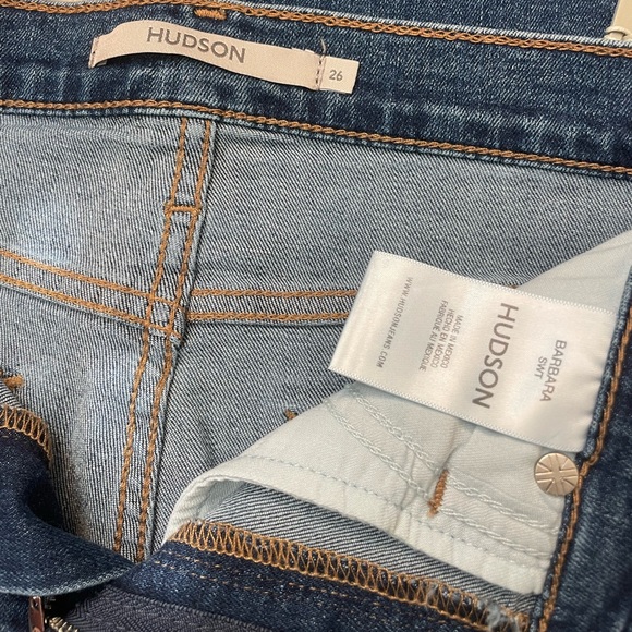 Hudson Jeans -Barbara High Waist stretch Boot Cut Jeans - Picture 6 of 6